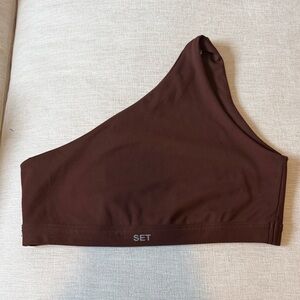 Women's One-Shoulder Workout top